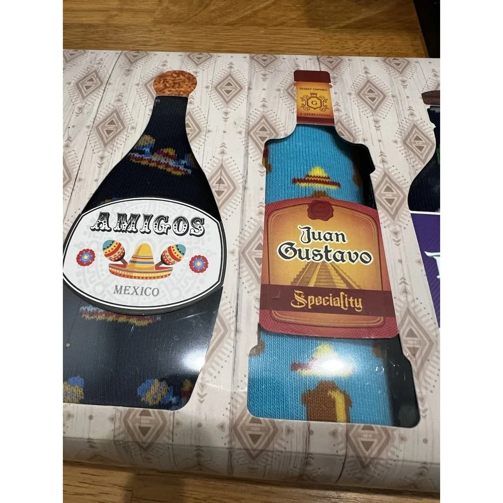 Orrsum Sock Company Men's 4pk Tequila Socks US Size 8-12 w/Gift Box NEW Collecti